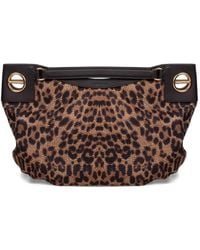 Borbonese - Medium London Leopard-Print Tote Bag - Lyst