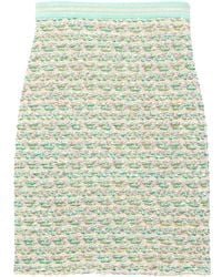 St. John - Bouclé Mini Skirt - Lyst