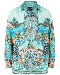 CAMILLA - Balearic Bebé Oversized Long-Sleeve Shirt - Lyst