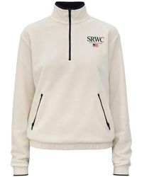 Sporty & Rich - Half-Zip Fleece Jacket - Lyst