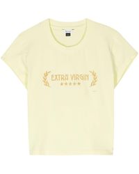Eytys - Camiseta Zion con eslogan bordado - Lyst