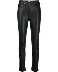 IRO - Skinny-Cut Leather Trousers - Lyst