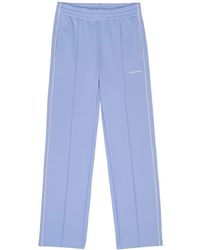Sporty & Rich - Embroidered-Logo Track Pants - Lyst