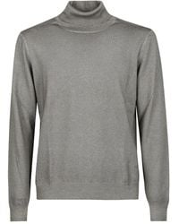 Fay - Pull À Col Cheminée - Lyst