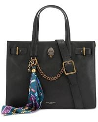 Kurt Geiger - Bolso Shopper Con Detalle De Pañuelo Y Aplique De Águila - Lyst