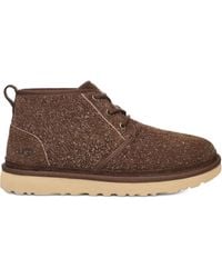 UGG - Neumel Shaggy "Burnt Cedar" Boots - Lyst