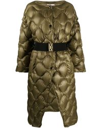 Dorothee Schumacher Belted Down Coat - Green