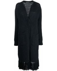 Antonino Valenti - Gestrickter Mantel - Lyst