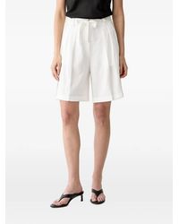 ViCOLO - Tie-Waist Pleated Shorts - Lyst