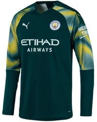 PUMA - Manchester City Long-Sleeve Vest - Lyst