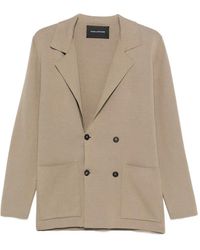 Tagliatore - Willy Vest Met Dubbele Rij Knopen - Lyst
