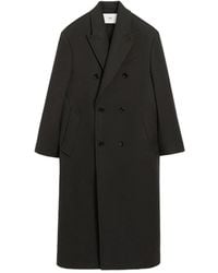 Ami Paris - Wollen Jas Met Dubbele Rij Knopen - Lyst