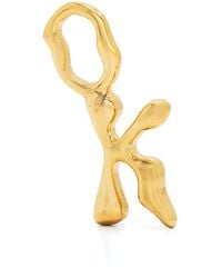 Maria Black - Fluent Letter K Plated Charm - Lyst