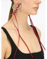 Blumarine - Hängeohrringe Mit B-Monogramm - Lyst