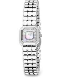Roberto Cavalli - Octagonal Mother-Of-Pearl 18Mm Watch - Lyst