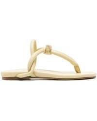 Fabiana Filippi - Padded Thong-Strap Sandals - Lyst