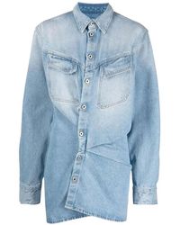 Off-White c/o Virgil Abloh - Toy Box Twisted Shirt - Lyst