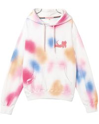 Tsumori Chisato - Spray-Paint Effect Logo-Patch Hoodie - Lyst
