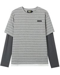 Mini Cream - Layered T-Shirt - Lyst