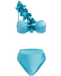 PATBO - Floral-appliqué Bikini Set - Lyst