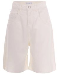 ICON DENIM - Knee Leght Shorts - Lyst