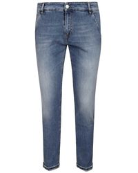 PT Torino - Five-Pocket Cotton Jeans - Lyst