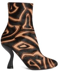 PUCCI - Marmo Laarzen Met Hak - Lyst