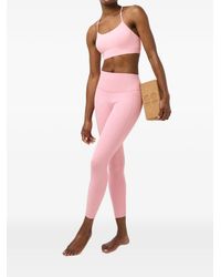 Sweaty Betty - Spirit Restored Ribbed-Knit Sports Bra - Lyst