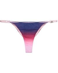 CASABLANCA - Gradient-Effect Bikini Bottom - Lyst
