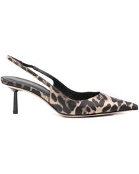 Le Silla - Zapatos de tacón con estampado de leopardo - Lyst