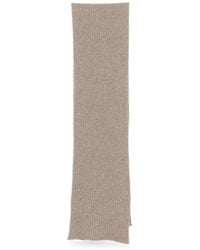 Brioni - Ribbed-Knit Scarf - Lyst