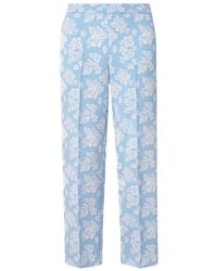 High Sport - Louis Jacquard-Pattern Floral Trousers - Lyst