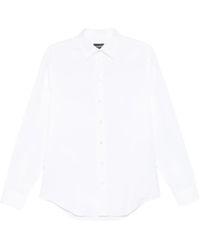 Emporio Armani - Cotton Shirt - Lyst