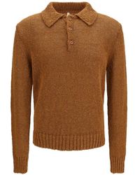 sunflower - Linen Polo Top - Lyst