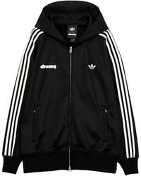 adidas - Capuche Zippée À Rayures - Lyst