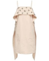 Club21 - Crystal-Embellished Taffeta Mini Dress - Lyst