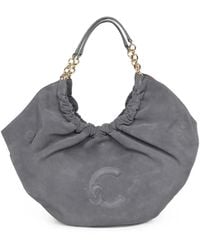 Coccinelle - Sac Cabas Froncé À Détail De Chaîne - Lyst