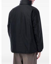 Goldwin V-Neck Zip Down Cardigan in Black for Men | Lyst