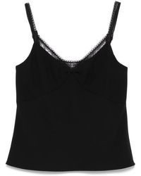 Vince - Lace-Trim Top - Lyst