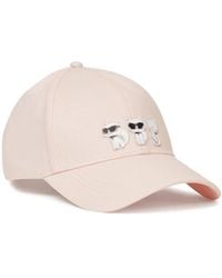 KARL LAGERFELD - Ikon Choupette Baseball Cap - Lyst