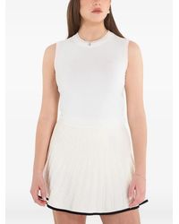 Guess - Débardeur Côtelé À Bords Contrastants - Lyst