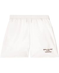 Off-White c/o Virgil Abloh - エンブロイダリー ショートパンツ - Lyst