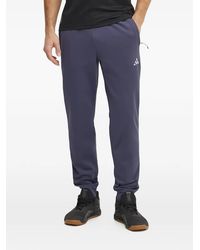 adidas - Logo-Pattern Track Pants - Lyst