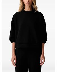 ARMANI EXCHANGE - Logo-Embroidered Sweatshirt - Lyst