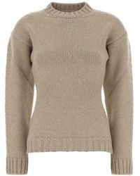 Jil Sander - Ribbed-Knit Crew-Neck Sweater - Lyst