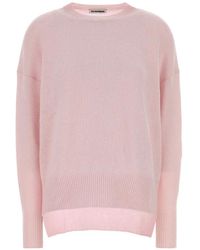 Jil Sander - Pastel Cashmere Crewneck Sweater - Lyst