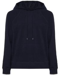 MC2 Saint Barth - Wool Drawstring Hoodie - Lyst
