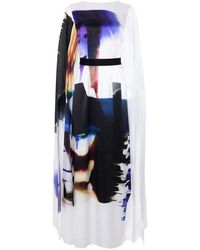 ROKSANDA - Razi Graphic-Print Maxi Kaftan Dress - Lyst