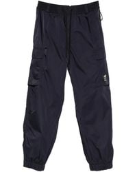 Moncler - Drawstring-Waist Cargo Trousers - Lyst