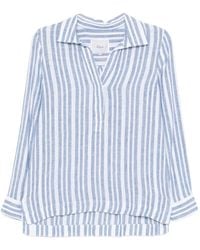 Rails - Gestreiftes Hemd mit Print - Lyst